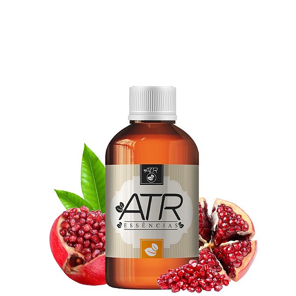 Essência Romã Lipossolúvel Óleo Concentrada Aromática para Velas, Aromatizadores e Cosméticos