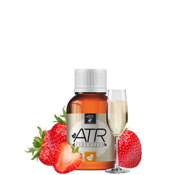 Essência Prime Morango com Champagne Concentrada Aromática para Difusor Elétrico 10ml