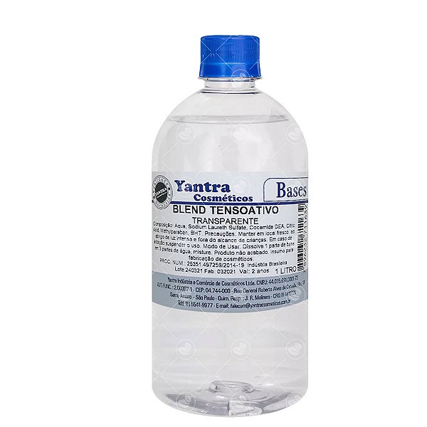 Blend Tensoativos Transparente 1.4 para Shampoos e Sabonetes Yantra 1 Litro