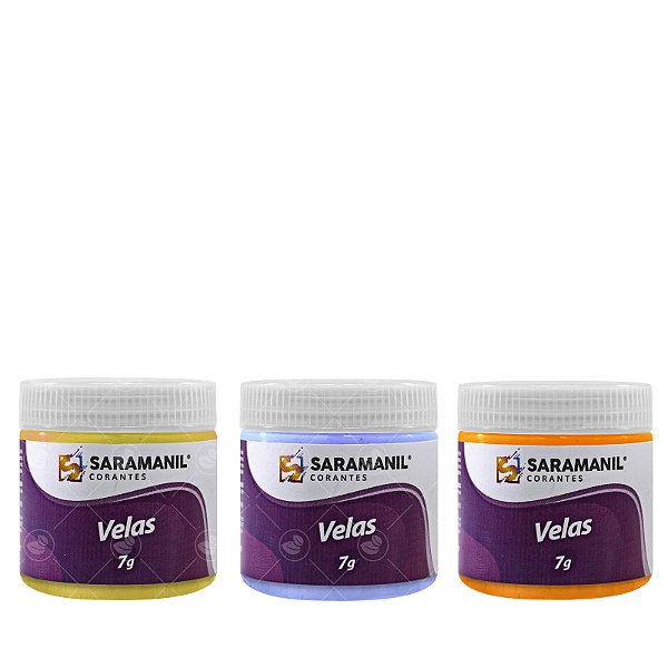 Corante Saramanil para Vela Anilina Óleo em Pó 7g