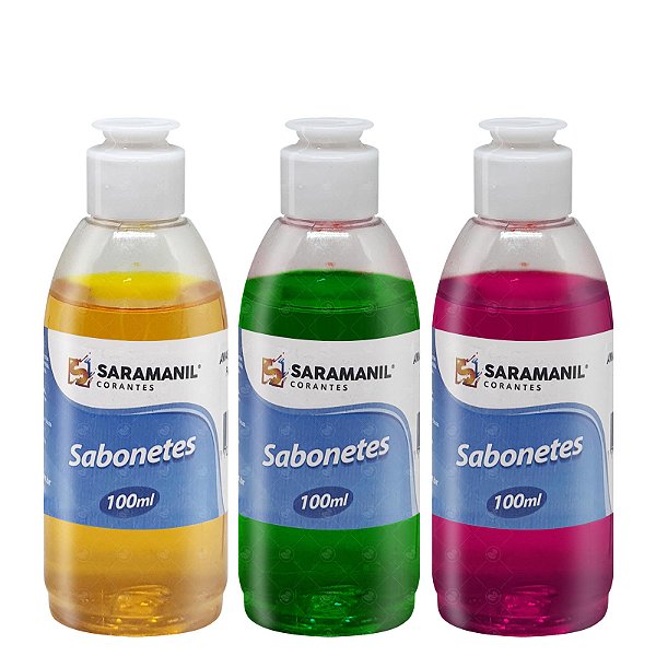 Corante Cosmético para Sabonetes Saramanil 100ml