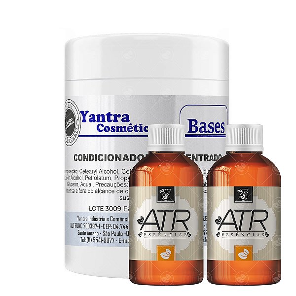Combo Fabricação de Condicionadores - Condicionador Concentrado 1kg + 2 Essências Hidro 100ml