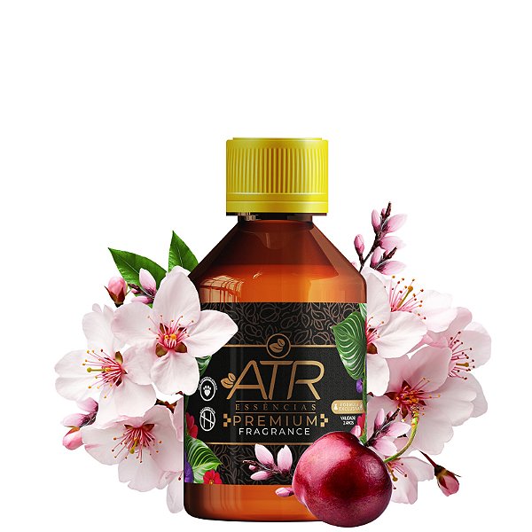 Essência Premium Flor de Cerejeira Linha Universal Vollmens Sabonetes e Velas