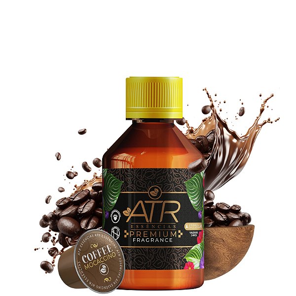 Essência Premium Mocaccino Linha Universal Vollmens Sabonetes e Velas