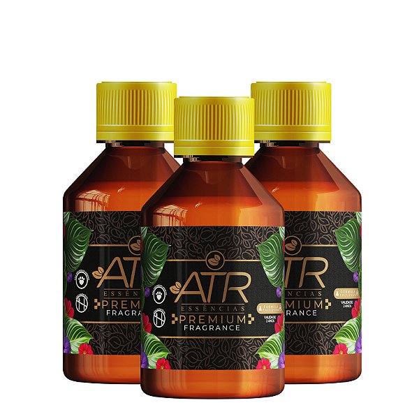 Kit 3 Essências Premium Linha Universal Vollmens Sabonetes e Velas