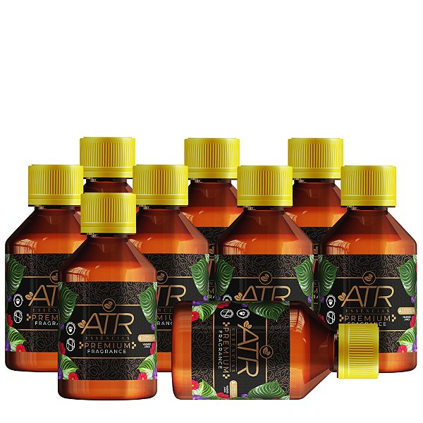 Kit 10 Essências Premium Linha Universal Vollmens Sabonetes e Velas