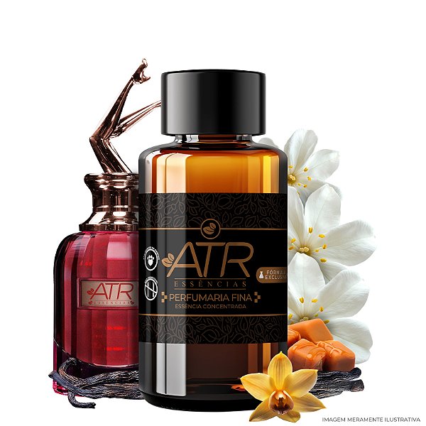 Essência Scandal Linha Vollmens Perfumaria Fina Concentrada Aromática para Perfumes 30g