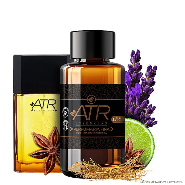 Essência Azzaro Linha Vollmens Perfumaria Fina Concentrada Aromática para Perfumes 30g