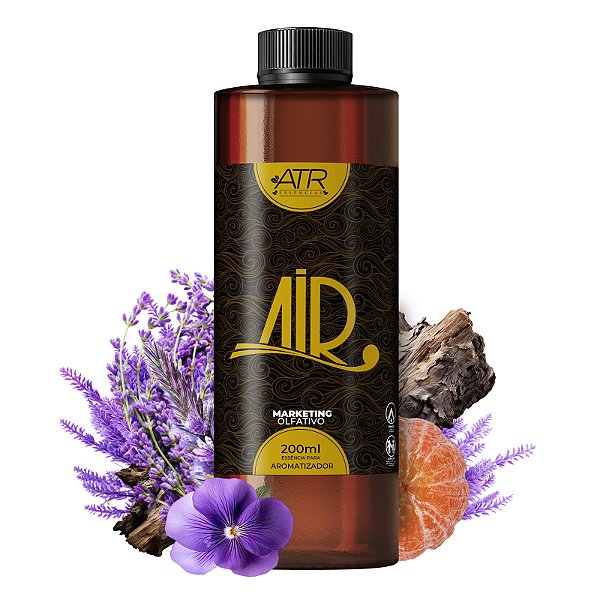 Essência Air Premium Vollmens Lavanda Francesa Refil para Aromatizadores Elétricos Profissionais 200ml
