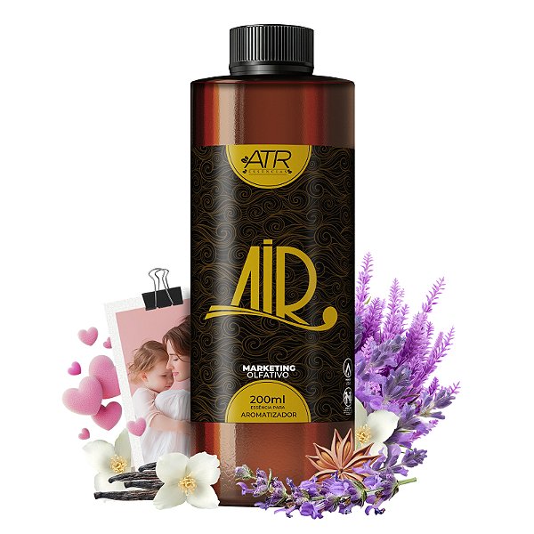 Essência Air Premium Vollmens Mamy BB Refil para Aromatizadores Elétricos Profissionais 200ml