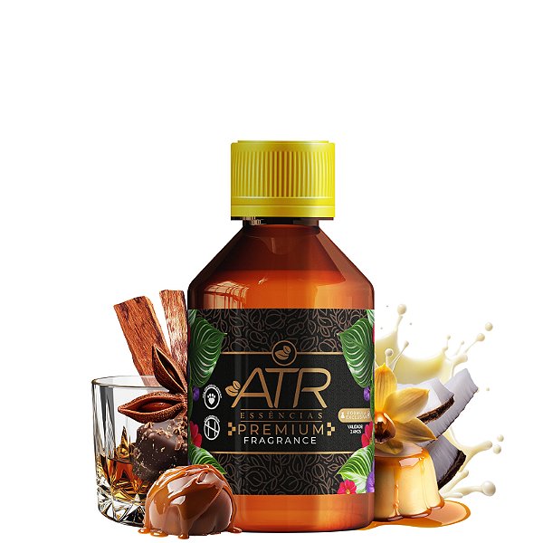 Essência Premium Flan Royal Linha Universal Vollmens Sabonetes e Velas