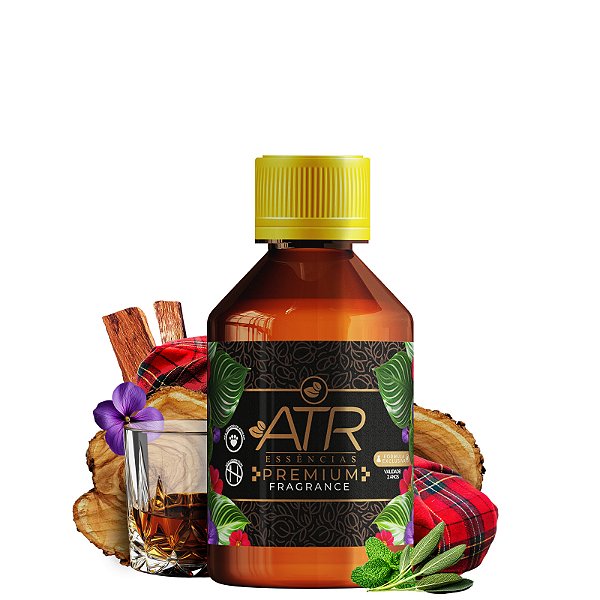 Essência Premium Whisky Escocês Linha Universal Vollmens Sabonetes e Velas