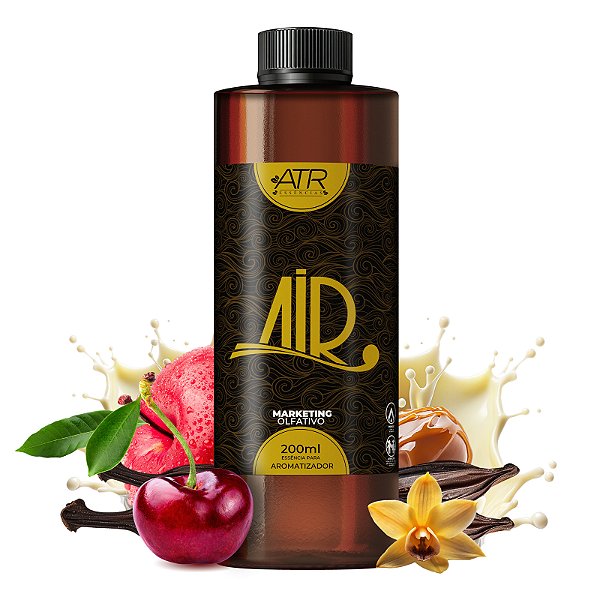 Essência Air Premium Vollmens Biscoito de Caramelo Refil para Aromatizadores Elétricos Profissionais 200ml