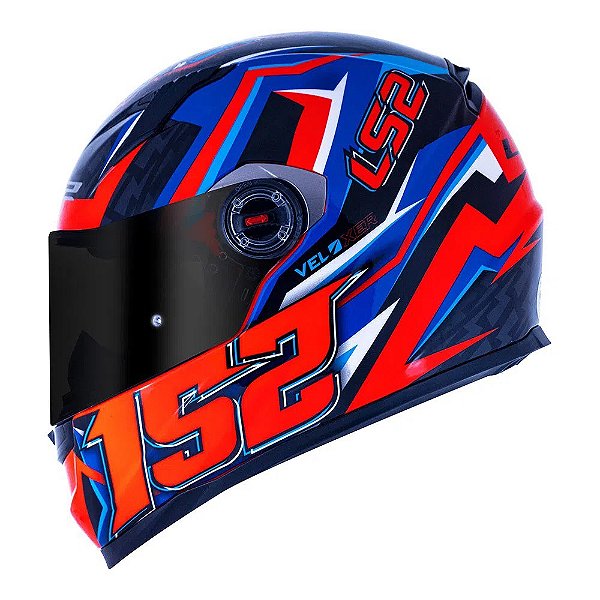 CAPACETE LS2 FF358 VELOXER LARANJA