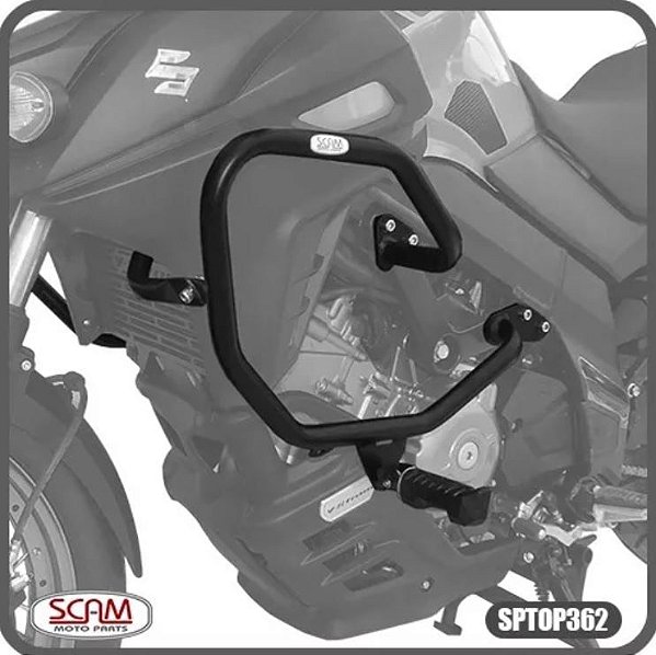 PROTETOR DE MOTOR E CARENAGEM COM PEDALEIRA PARA VSTROM SPTOP362