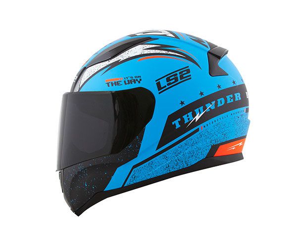 CAPACETE LS2 FF353 RAPID THUNDER AZUL