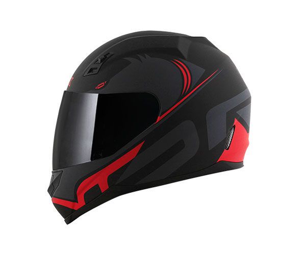 CAPACETE NORISK FF391 SQUALO VERMELHO