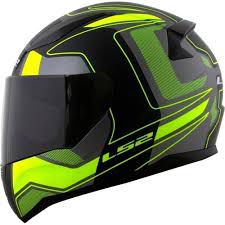 CAPACETE LS2 FF353 RAPID CARRERA PRETO FOSCO/AMARELO