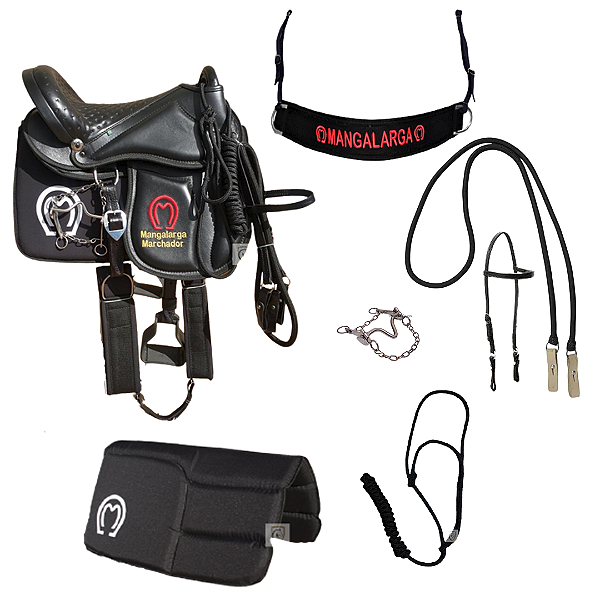 Sela Australiana Soft Gel Mangalarga Marchador Completa AC07