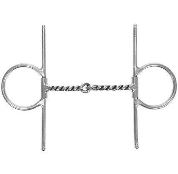 Bridão Agulha Caneta Bocal Torcido Inox