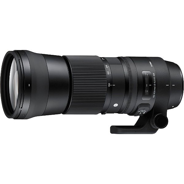 Lente Sigma 150-600mm f/5-6.3 DG OS HSM EF-Mount Canon contemporânea