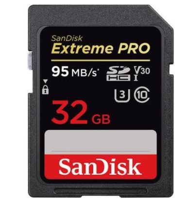 Cartão Sandisk 32GB Extreme Pro