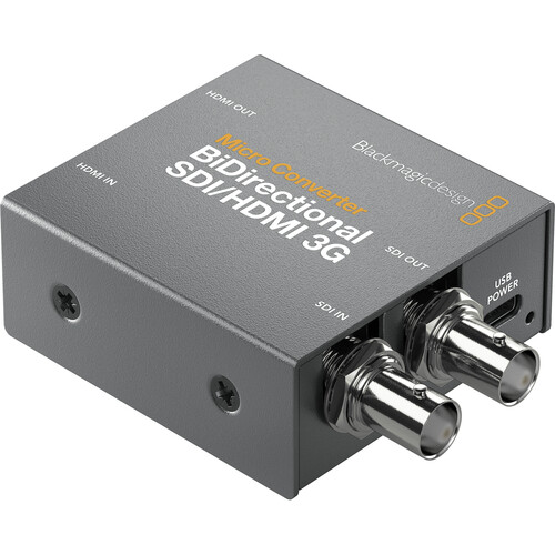 Micro Conversor Blackmagic Bi-direcional SDI/HDMI 3G S/ Fonte