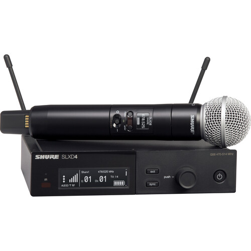 Microfone Shure SLXD24BR/SM58-G58