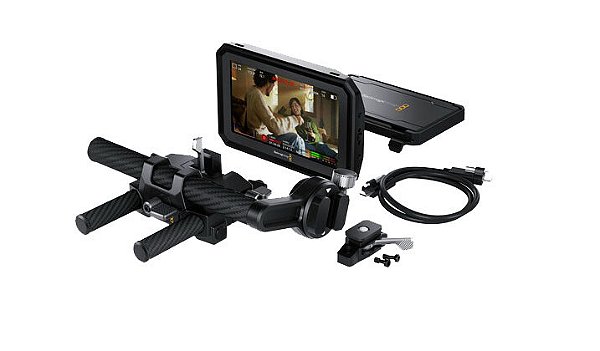Kit De Monitor E Visor Eletrônico EVF Para Câmera Blackmagic
