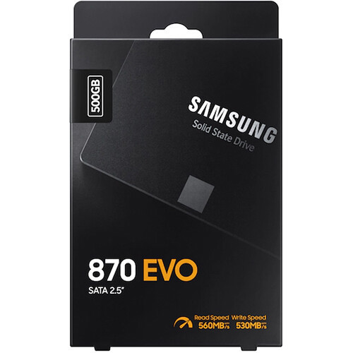 Samsung 870 Evo Sata Ssd 500 Gb