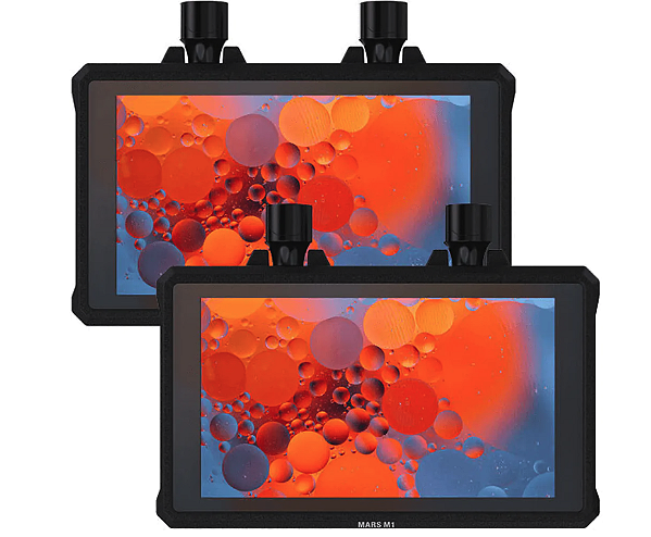 Monitor Hollyland Mars M1 Enhanced (kit Com 2) Cor Preto