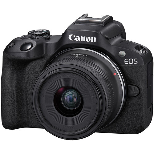 Camera Canon EOS R50 c/ Lente RF-S 18-45mm F4.5-6.3 STM