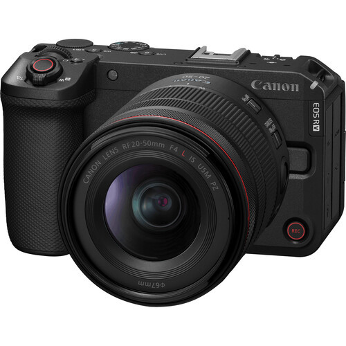 Camera Canon EOS R6 V c/ Lente RF 20-50mm F4 L IS USM PZ