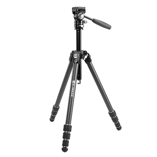 Tripé Portatil E-Image TC204 Fibra de Carbono
