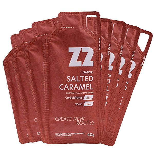 Z2 Energy Gel Salted Caramel 10 Sachês 40g