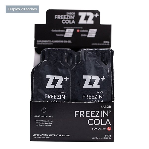 Energy Gel Z2 Freezin' Cola Display c/ 20und