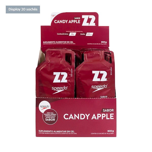 Energy Gel Z2 Speedo Candy Apple Display c/ 20und