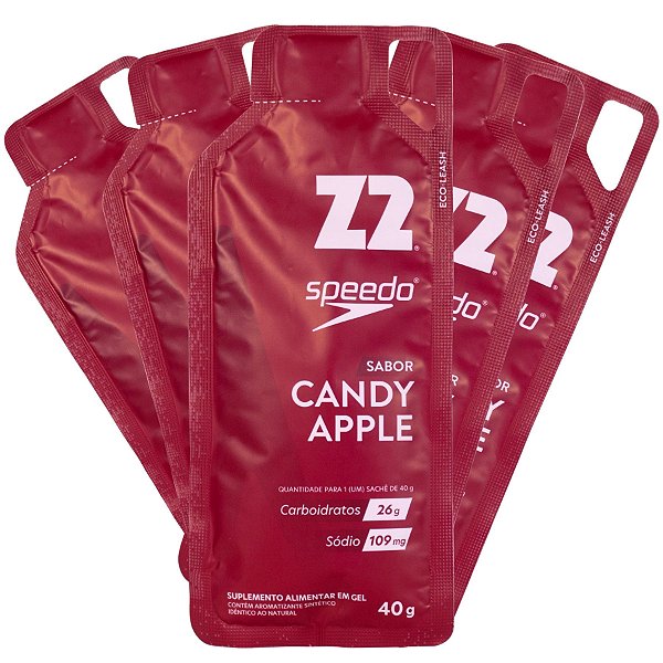 Z2 Energy Gel Speedo Candy Apple 5 Sachês 40G