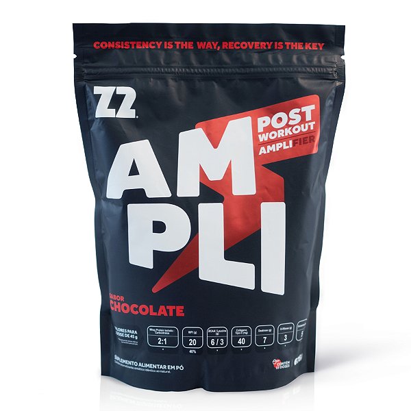 Z2 Ampli Post-Workout sabor Chocolate 675g - Pós Treino