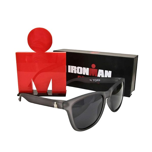 Óculos de Sol YOPP Polarizado UV400 IRONMAN BRASIL CINZA