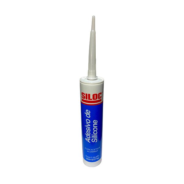 Silicone Acético Alumínio Siloc - 01 Unidade