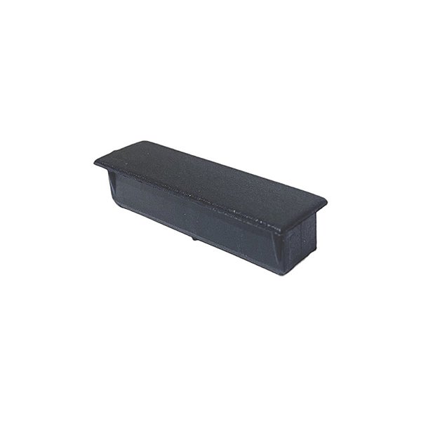 TA 1250 - Tampa plástica para tubo alumínio 1/2x2” Preta 10un
