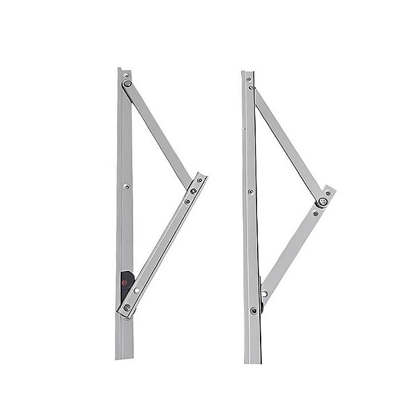 BRA 356 - Braço articulado janela maxim-ar linha 25 - Fosco