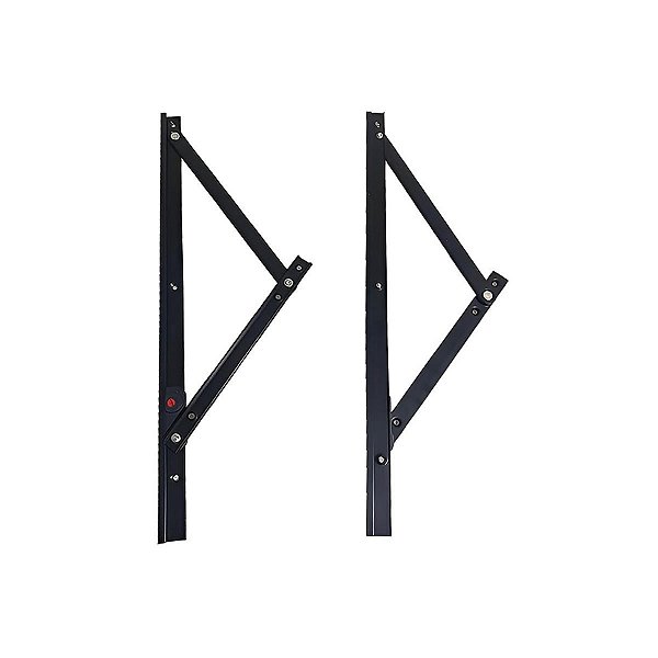 BRA 358 - Braço articulado janela maxim-ar linha 25 - Preto