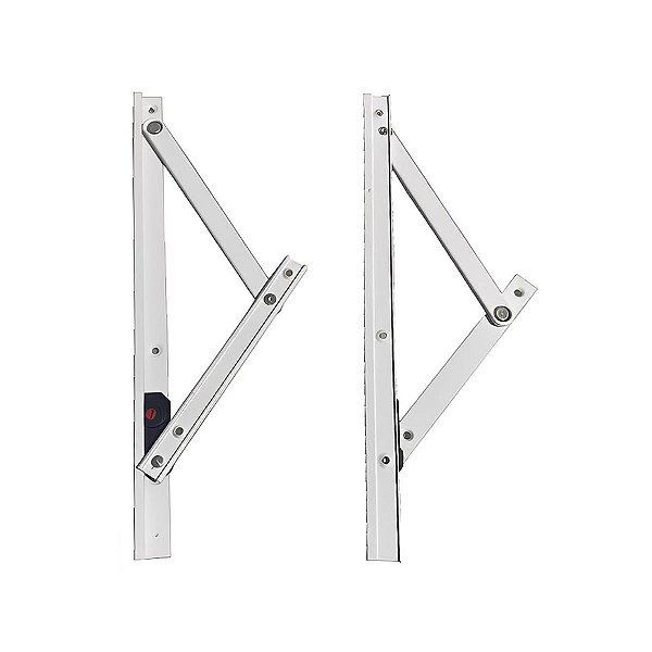 BRA 359 - Braço articulado janela maxim-ar linha 25 - Branco