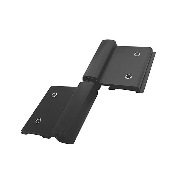 DOB 835 - Dobradiça 2 abas para esquadrias linha Gold - Preto