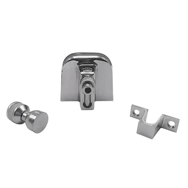 Kit janela blindex de correr com 2 folhas - Cromado