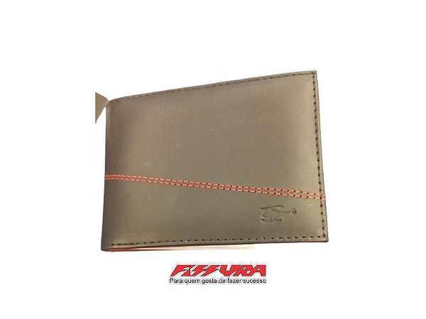 Carteira Sallo De Couro Legitimo Causal Masculino