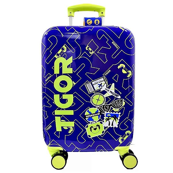 Mala De Viagem Bordo Infantil Tigor T. Tigre