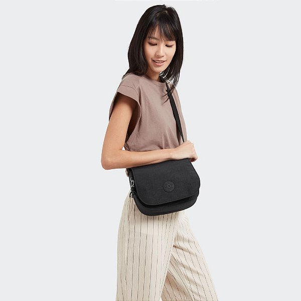 Bolsa Kipling Loreen M preto